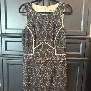 Women's Ava & Aiden Black Lace Dress, Size 6, New Without Tags